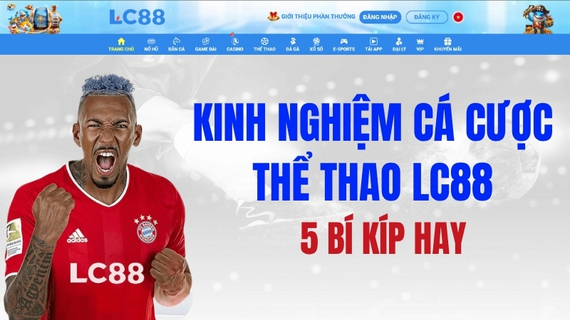 Kinh Nghiệm Cá Cược Thể Thao GO8 – 5 Bí Kíp Hay