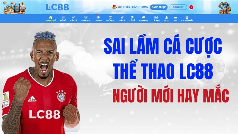 Sai Lầm Cá Cược Thể Thao GO8 Người Mới Hay Mắc