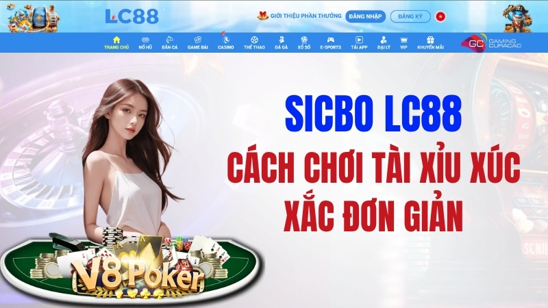 Sicbo GO8 – Cách Chơi Tài Xỉu Xúc Xắc Đơn Giản