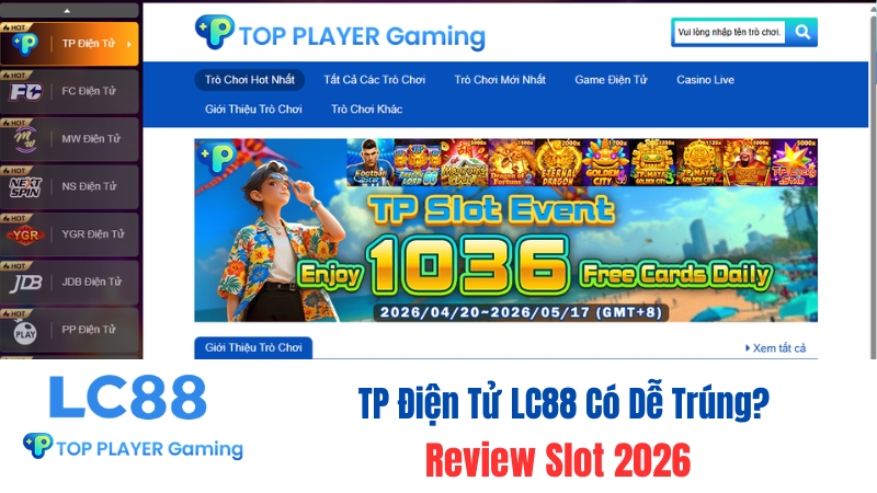 TP Điện Tử GO8 Có Dễ Trúng? Review Slot 2026