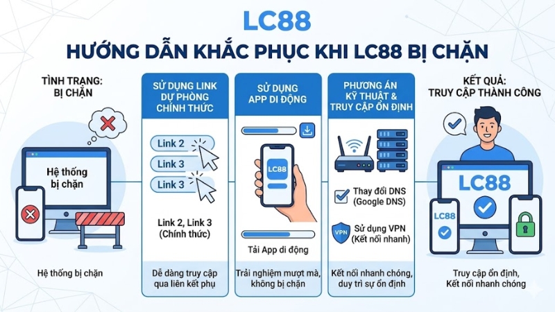 hướng dẫn Các cách mở GO8 bị chặn không nên dùng