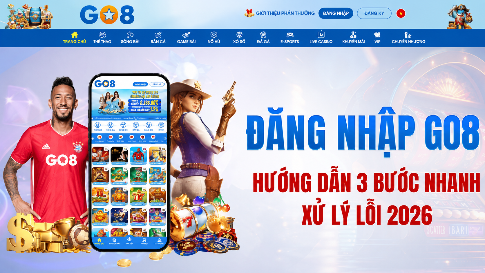 Đăng Nhập GO8